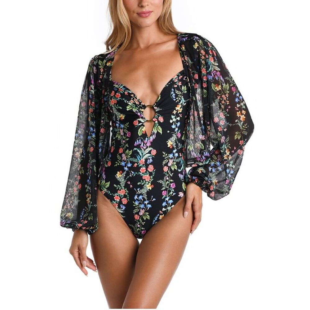Sunshine 79 Womens  Mesh Cardigan